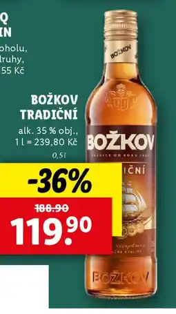 Lidl Božkov Tradiční nabídka