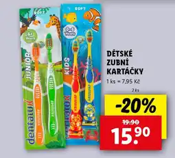 Lidl Dětské zubní kartáčky nabídka