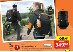 Lidl CRIVIT Trekingový batoh nabídka