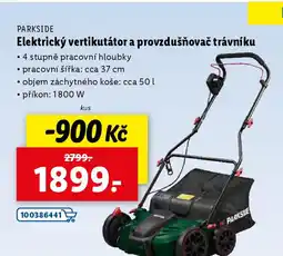 Lidl PARKSIDE Elektrický vertikutátor a provzdušňovač trávníku nabídka