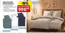 Lidl Sada saténového ložního povlečení nabídka