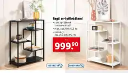 Lidl Regál se 4 přihrádkami nabídka