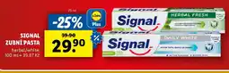 Lidl SIGNAL Zubní pasta nabídka