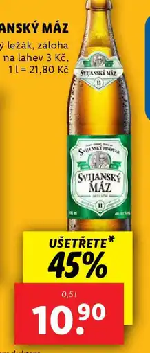 Lidl Svijanský Máz nabídka