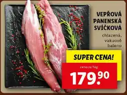 Lidl Vepřová panenská svíčková nabídka