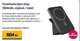 Datart Powerbanka Epico Mag+ 7000mAh, stojánek + kabel nabídka