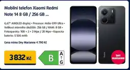 Datart Mobilní telefon Xiaomi Redmi Note 14 8 GB / 256 GB nabídka