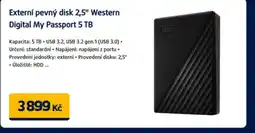 Datart Externí pevný disk 2,5" Western Digital My Passport 5 TB nabídka