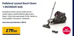 Datart Podlahový vysavač Bosch Cleann 'n BGC05AAA1 šedý nabídka