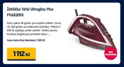 Datart Žehlička Tefal Ultragliss Plus FV6820E0 nabídka