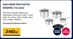 Datart Sada nádobí Tefal Cook Eat B9225955, nerez nabídka