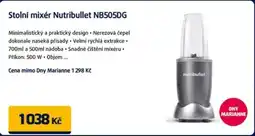 Datart Stolní mixér Nutribullet NB505DG nabídka