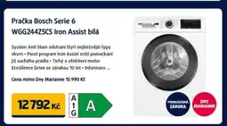 Datart Pračka Bosch Serie 6 WGG244Z5CS Iron Assist bílá nabídka