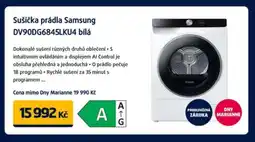 Datart Sušička prádla Samsung DV90DG6845LKU4 bílá nabídka