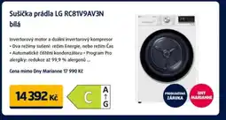 Datart Sušička prádla LG RC81V9AV3N bílá nabídka