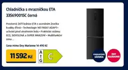 Datart Chladnička s mrazničkou ETA 335690015C černá nabídka
