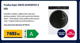 Datart Pračka Haier HW70-B14959TU1-S bílá nabídka
