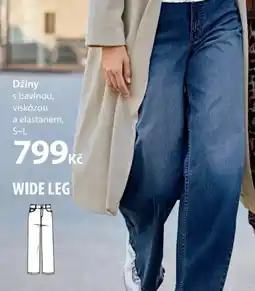 NKD Džíny s bavlnou, viskózou a elastanem, S-L nabídka