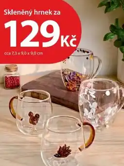 NKD Skleněný hrnek za nabídka