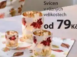 NKD Svícen v různých velikostech nabídka