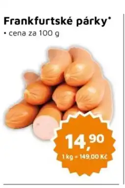 Můjobchod Frankfurtské párky nabídka