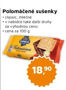 Můjobchod OPAVIA Polomáčené sušenky nabídka