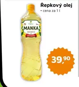 Můjobchod MANKA Řepkový olej nabídka
