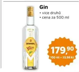 Můjobchod DYNYBYL Gin nabídka