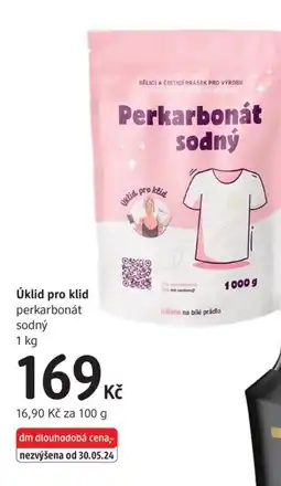 dm drogerie Úklid pro klid perkarbonát sodný nabídka