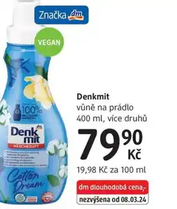 dm drogerie Denkmit vůně na prádlo nabídka