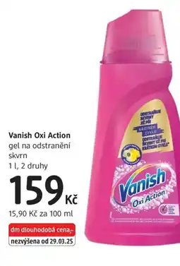 dm drogerie Vanish Oxi Action nabídka
