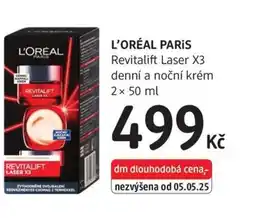 dm drogerie L'ORÉAL Paris Revitalift Laser X3 nabídka