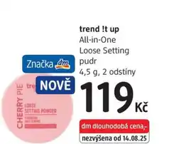 dm drogerie Trend !t up All-in-One Loose Setting pudr nabídka