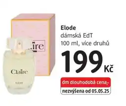 dm drogerie Elode dámská EdT nabídka