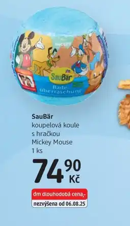 dm drogerie SauBär koupelová koule nabídka