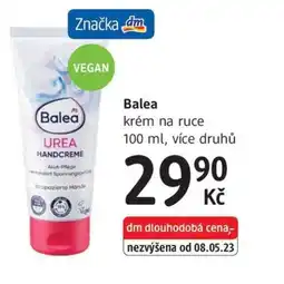 dm drogerie Balea krém na ruce nabídka