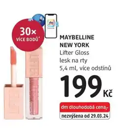 dm drogerie MAYBELLINE NEW YORK Lifter Gloss lesk na rty nabídka