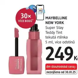 dm drogerie MAYBELLINE NEW YORK Super Stay Teddy Tint nabídka