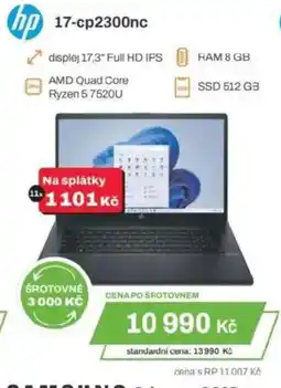 Expert HP 17-cp2300nc nabídka