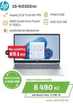 Expert HP 15-fc0302nc nabídka