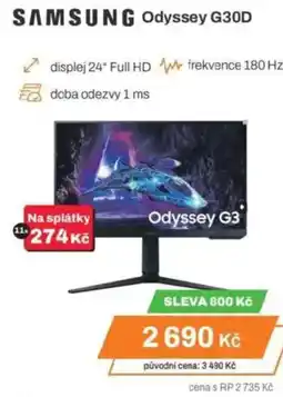 Expert SAMSUNG Odyssey G30D nabídka