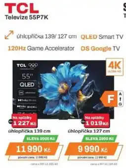 Expert TCL Televize 55P7K nabídka
