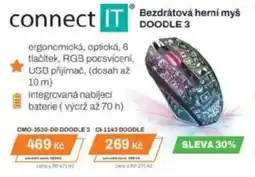 Expert Connect IT Bezdrátová herní myš DOODLE 3 nabídka