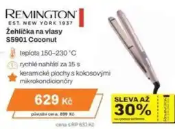 Expert REMINGTON Žehlička na vlasy S5901 Coconut nabídka