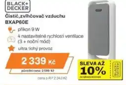 Expert BLACK+ DECKER Čistič, zvlhčovač vzduchu BXAP60E nabídka