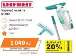 Expert LEIFHEIT Vysavač na okna 51016 nabídka