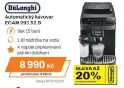 Expert DeLonghi Automatický kávovar ECAM 293.52.B nabídka