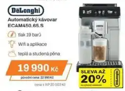 Expert DeLonghi Automatický kávovar ECAM450.65.S nabídka