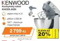Expert KENWOOD Kuchyňský robot KHC29.ADSI nabídka