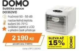 Expert DOMO Sušička ovoce DO353VD nabídka